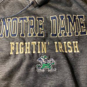 Norte Dame Pull over hoodie